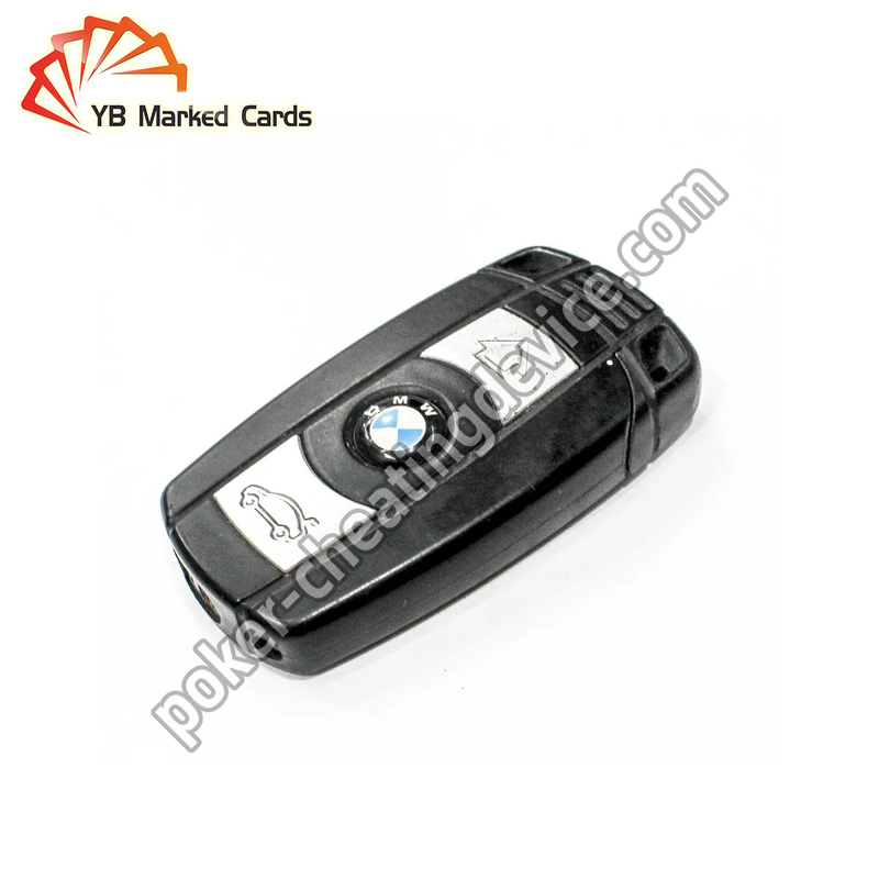 câmera de varredura do espião da chave do carro de 20cm para a cor preta das plataformas de cartão marcado
