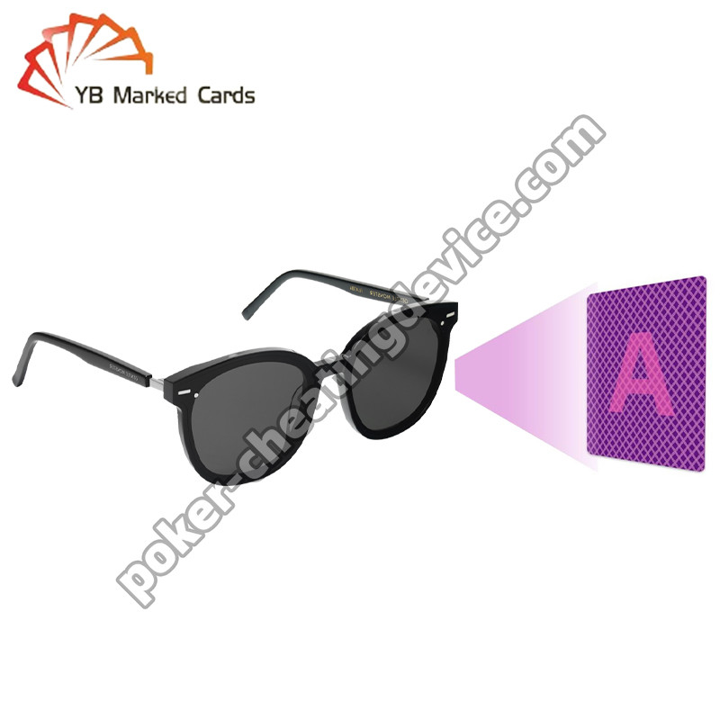o aviador Infrared Sunglasses For da espessura do centro de 1.5mm marcou a plataforma do pôquer