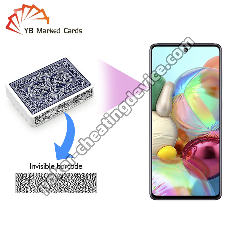 AKK A5 Samsung Galaxy A71 Analisador de barras de cartas marcadas para barras marcadas de cartas de poker