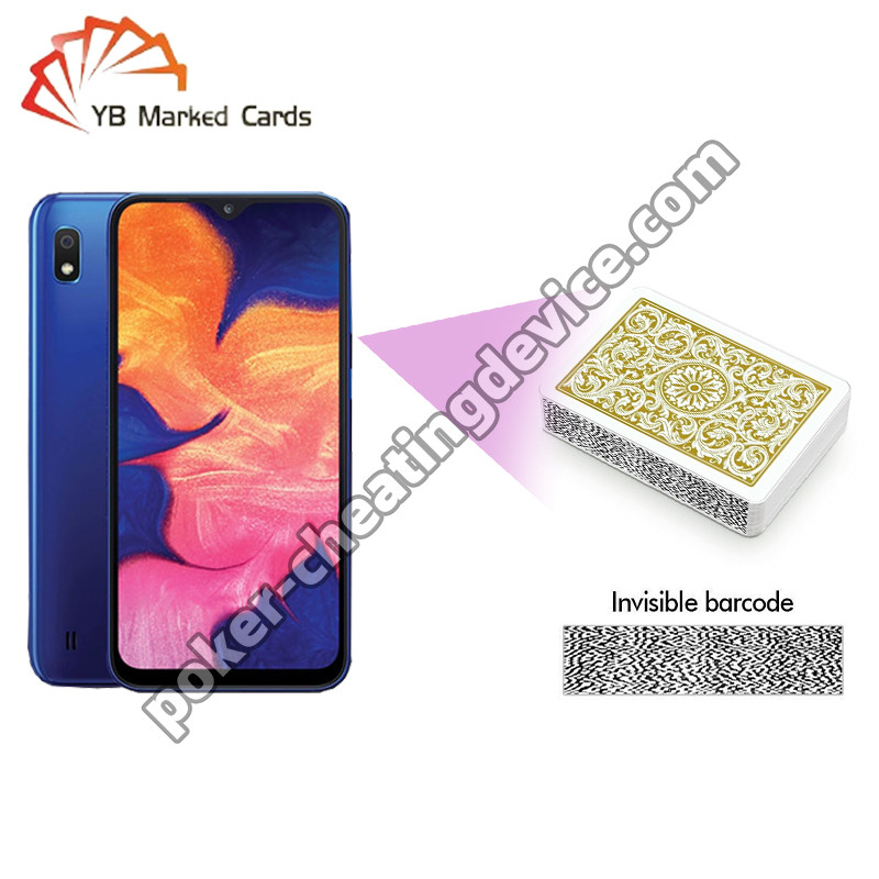 AKK A1 Samsung Galaxy A10 Cards Marcado Analisador para barcodes invisíveis