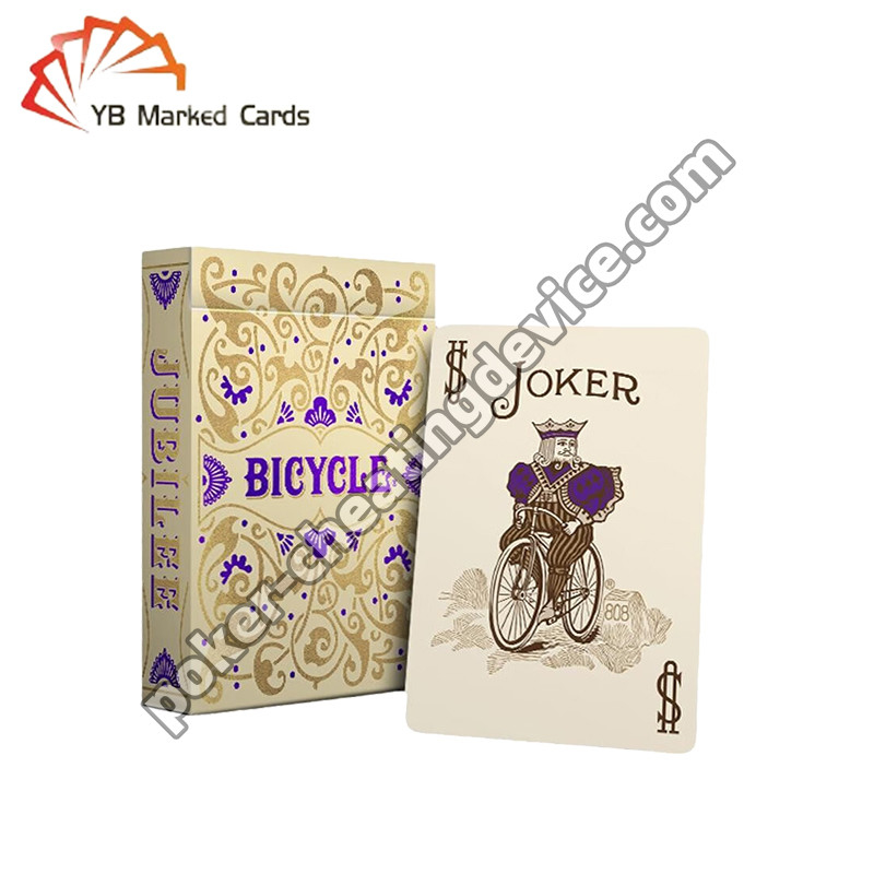 Bicicleta Poker de tinta invisível Para lentes de contato de luz UV