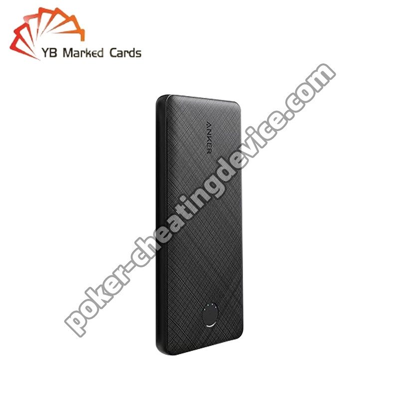 Power Bank Poker Cheat Card Scanner para aparelho de análise de poker e cartões de código de barras
