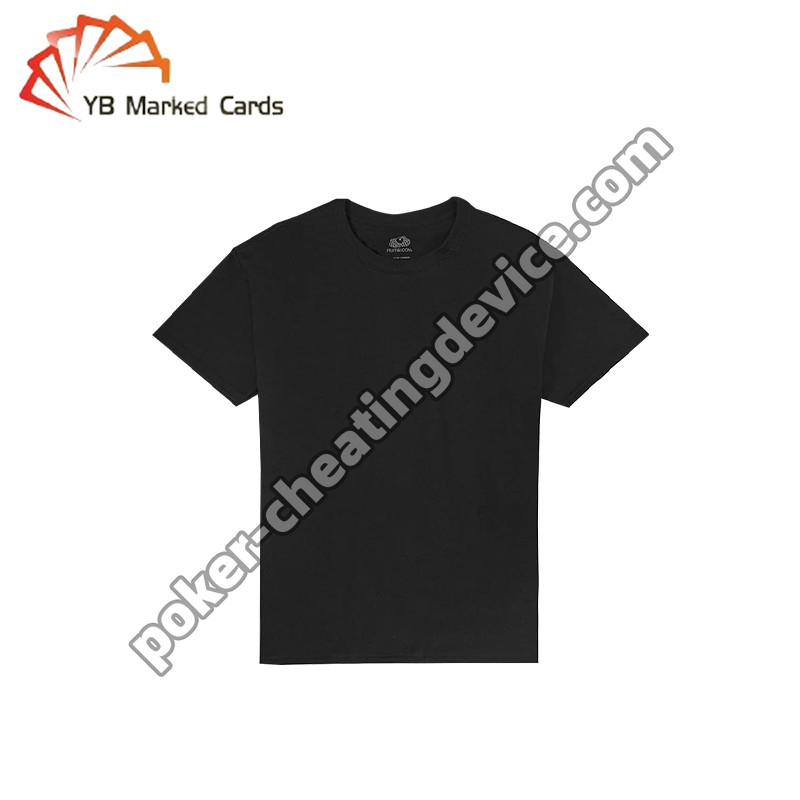 T-Shirt Poker Cards Scanner para Poker Card Analyzer e Barcode Marking Playing Cards