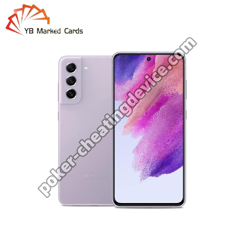 CVK 600 Dispositivo Samsung S21 FE Analisador de Poker de Telefone Para Marcar Cartões de Código de Barras