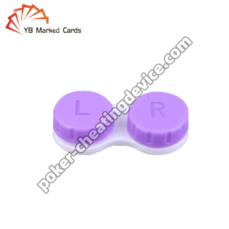 Lentes de contato infravermelhas para cartas de pôquer Marcando o seu segredo para ganhar cada jogo
