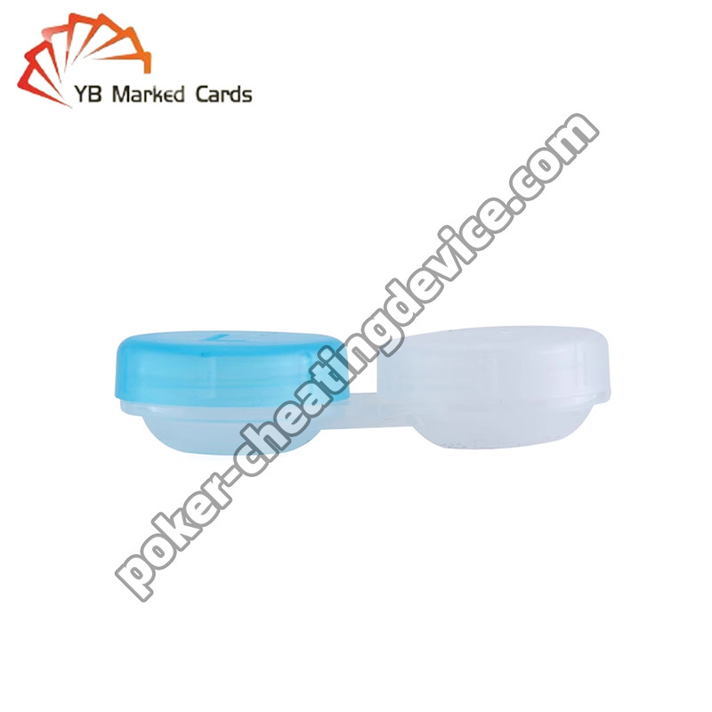 Lentes de contato infravermelhas invisíveis para os jogadores de cassino detectam facilmente cartões marcados