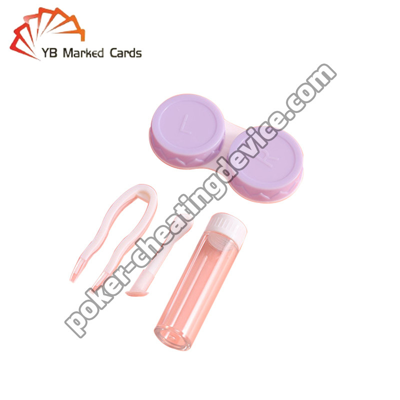 Lentes de contato de luz UV para cartões de tinta invisível Cheat Poker como um profissional