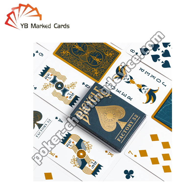 Fábrica de Bicicletas 52 Infravermelhos Marcado Cartões de Jogo Ultimate Poker Vantagem