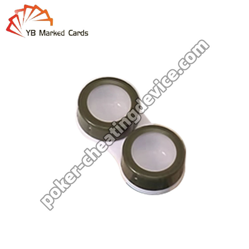 Lentes de contato de raios-X para baralhos de pôquer marcados
