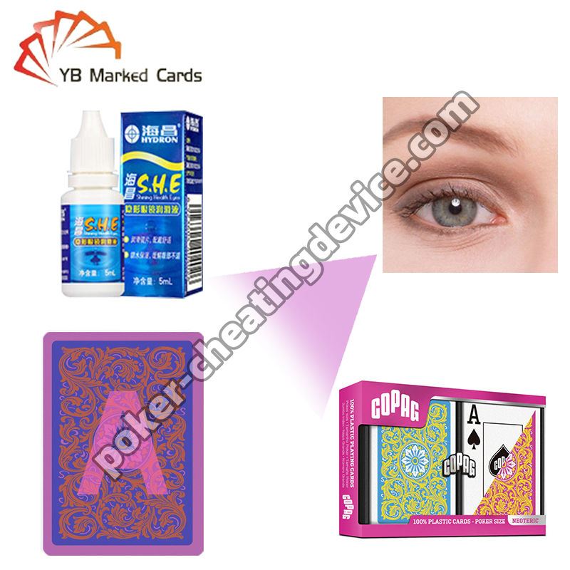 Lentes de Contato Infravermelhas com 100% de Precisão de Detecção e Teor de Água ≥ 50% para Trapacear no Pôquer