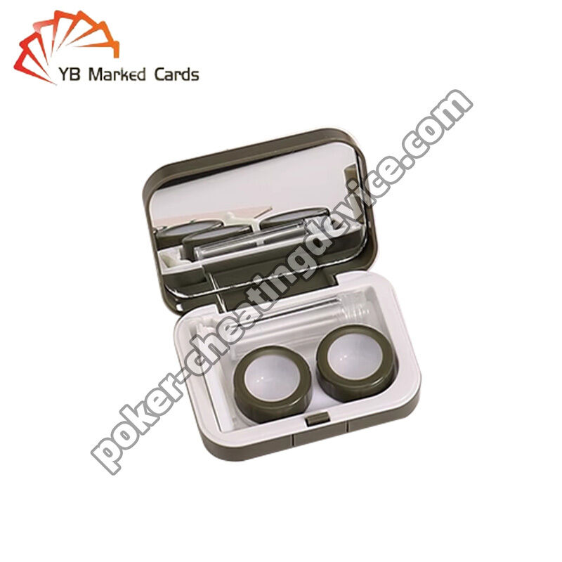 Lentes de contato IR para cartas de jogo de tinta invisível