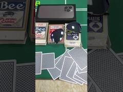 Óculos de sol de jogador de pôquer para detectar cartões marcados