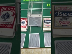 Cartões de jogo de plástico Copag Negro Poker Jogos de azar Recreios 54 Cartões de jogo 58 * 88mm