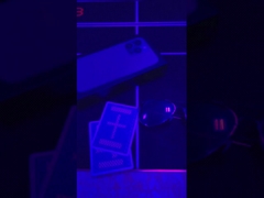 O infravermelho enorme do índice da bicicleta marcou cartões de jogo para os cartões marcados que enganam dispositivos