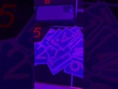 Poker Cheat Copag 1546 Cartas de Jogo Invisíveis Plástico Para Lentes de Contato UV
