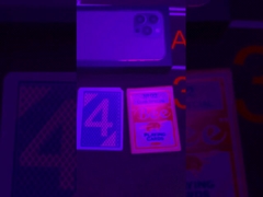 Copag 1546 100% de plástico Profissional Infravermelho Cheat Cards Blue / Red Deck Set