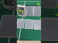 Copag 1546 100% de plástico Profissional Infravermelho Cheat Cards Blue / Red Deck Set