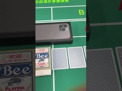 Copag 1546 100% de plástico Profissional Infravermelho Cheat Cards Blue / Red Deck Set