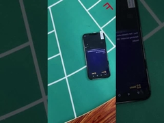 AKK A6 Analisador de telefone Android para cartões marcados de lado com código de barras