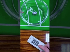 De plástico 12mm / 16mm Set de dados Jogo de azar Casino Jogo de dados com impressão animal