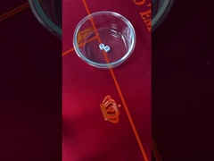 Dado vermelho de mercúrio Dispositivo de batota Jogos de azar de plástico Dado