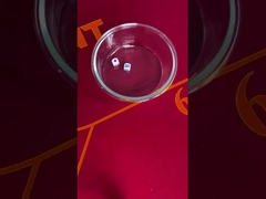 Mágico Transparente 6 lados dados de jogo Personalizado Carregado dados tamanho regular