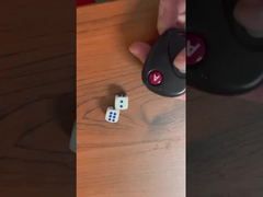 Dado acrílico opaco Dispositivo de fraude Controle remoto Dado eletrônico mágico