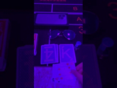 Lentes de contato de tinta invisível UV de precisão de 6 mm Cartões marcados de 4 mm