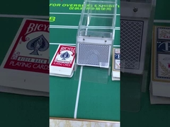 Cartões de jogo secretos marcados para lentes de contato de tinta infravermelha