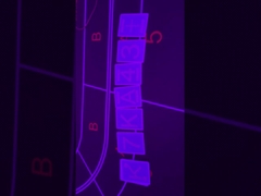 Cartões marcados com óculos