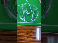 6 dados plásticos profissionais mágicos dos lados 16mm para o equipamento de engano do pôquer