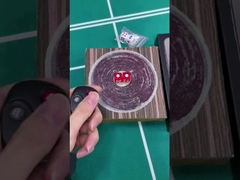 Dispositivo de fraude de dados de indução de plástico 16 mm D6 Dice com vibrador sem fio