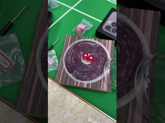 Dispositivo de trapaça de dados de plástico branco Copo eletrônico automático de dados com mercúrio