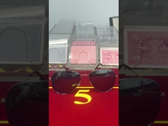 Cartões marcados com óculos