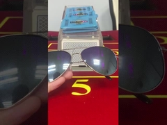 Cartões marcados com óculos