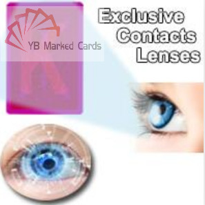 os olhos escuros de 9mm contactam lentes 0.06~0.10mm X Ray Vision Contact Lenses