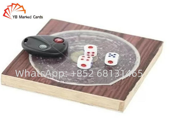 Plástico eletrônico dos dados D6 de 10mm/de 12mm um dado de engano eletrônico de controle remoto