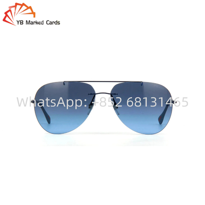 Texas Holdem Cartões Marcados Óculos de Sol UV Polarizado Óculos de Sol 1,5 mm