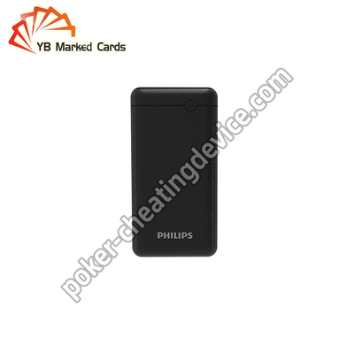 1 Câmera Recarregável Power Bank Poker Scanner para barcodes marcados decks
