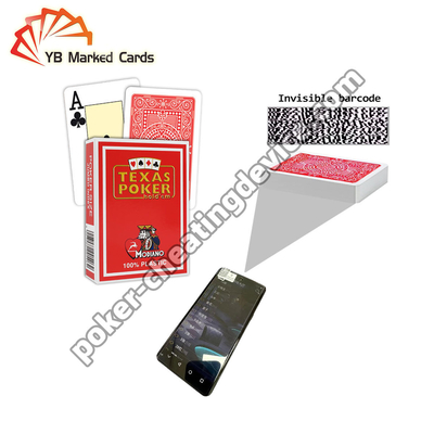 Modiano Texas Barcode Poker Para Analisador de Cartões de Poker