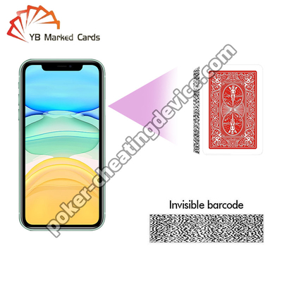 sistema de engano do varredor do pôquer do analisador do telefone de Iphone 11 do dispositivo do espião de 30cm