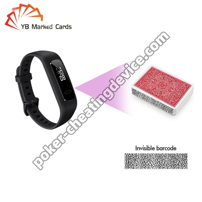 Distância de varredura de engano da câmera 60cm do pôquer elegante do bracelete do Smart Watch