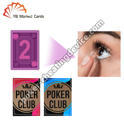 Leve o seu jogo de pôquer mais longe com lentes de contato de cartas marcadas luminosas
