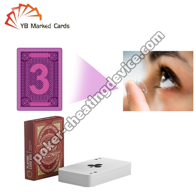 Lentes de contato de tinta invisível para dominação no poker - ferramenta de trapaça definitiva