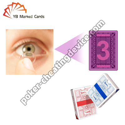 Melhore as habilidades de poker com lentes de contato para ver através de cartas de jogo
