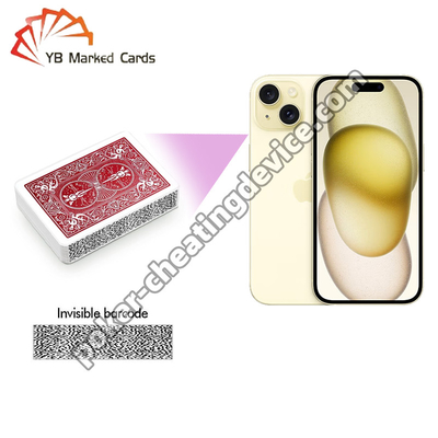 CVK 600 iPhone 15 Analisador de Cartões de Poker de Código de Barras para resultados precisos de jogo