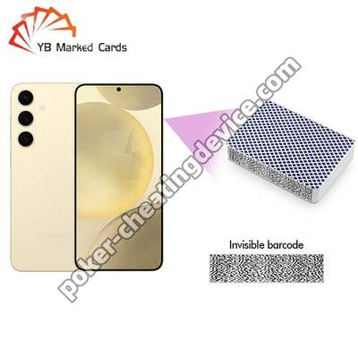 CVK 680 Samsung Galaxy S24+ Analisador de Poker Dispositivo de Trapaça Para Cartões de Jogo de Código de Barras