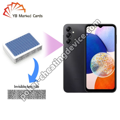 Samsung Galaxy A14 CVK 350 Analisador de cartas marcadas para resultados instantâneos de pôquer