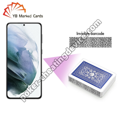 AKK A6 Samsung Galaxy S21+ Analisador de barras de poker para marcar cartões de código de barras