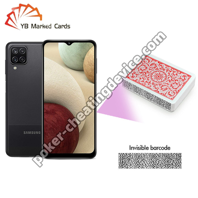 CVK 350 Samsung Galaxy A12 Casino Poker Cards Analisador Para Cartões de Código de Barras